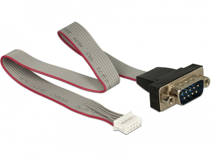 DeLOCK 89632 serial cable Black  Grey