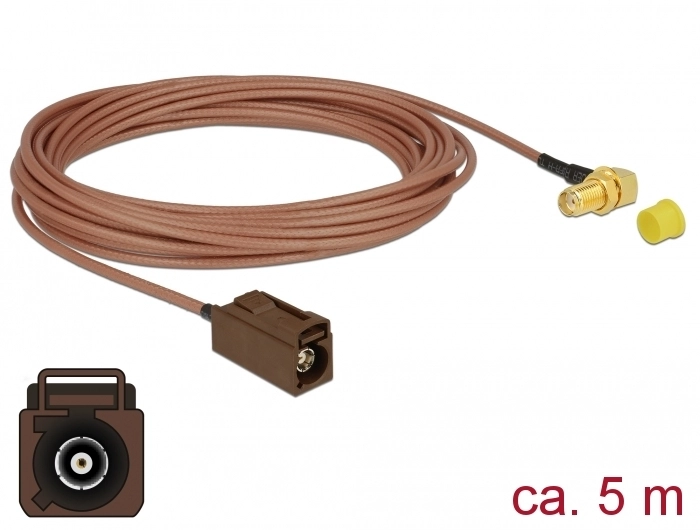 DeLOCK 89683 coaxial cable RG-316 5