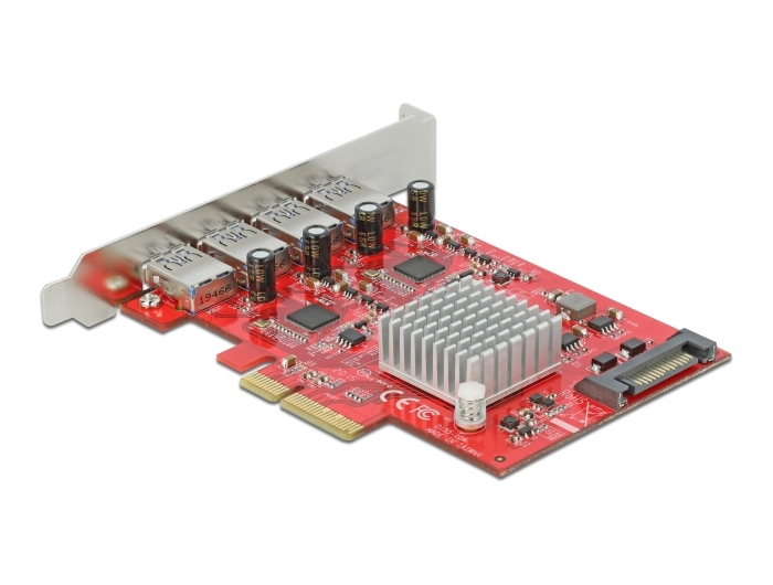DeLOCK PCI Express x4 Card to