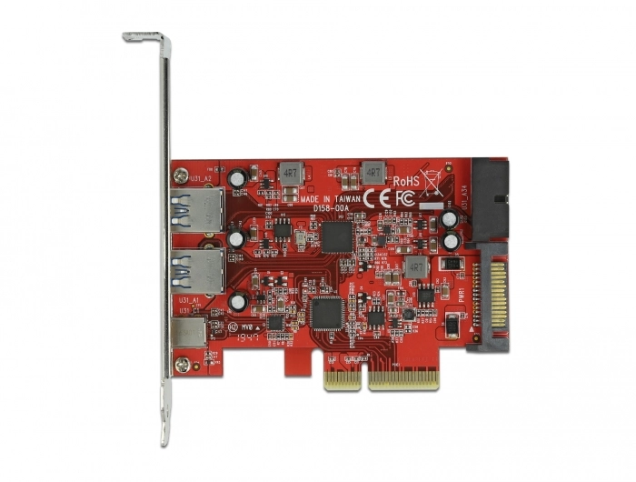DeLOCK PCI Express x4 Card to