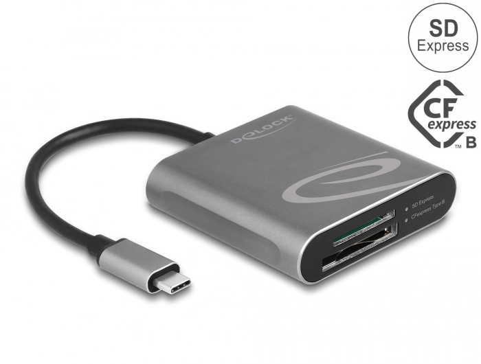 DeLOCK USB Type-C Card Reader for