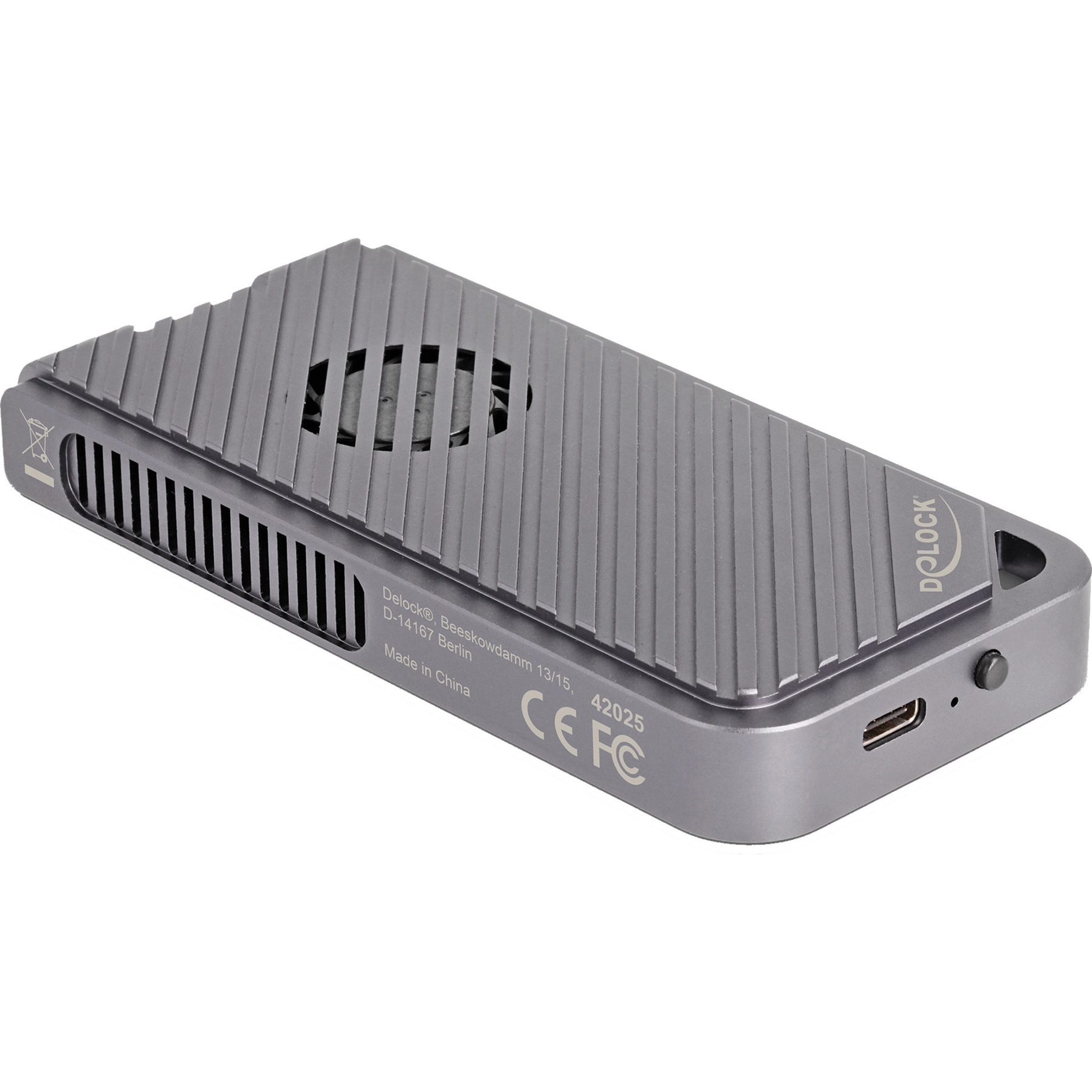 DELOCK USB 40 Gbps Gehäuse 1xM