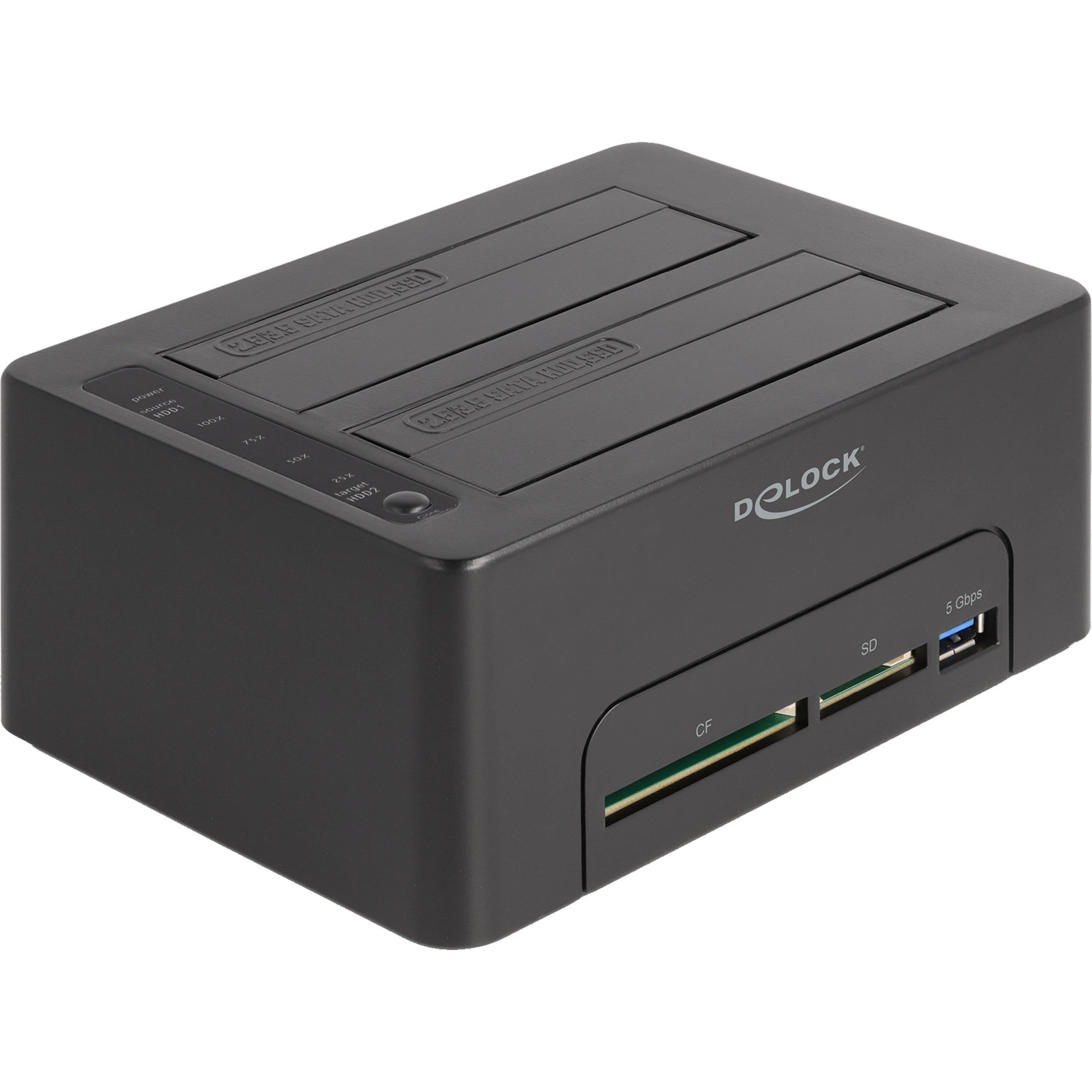 DELOCK USB Dual Dockingstation für 2