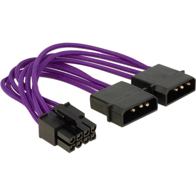 DeLock EPS12V 8-polig  4-polig (BU-ST) 15cm