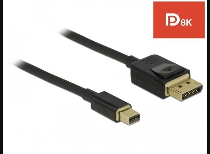 DELOCK Displayport Kab. miniDP St DP