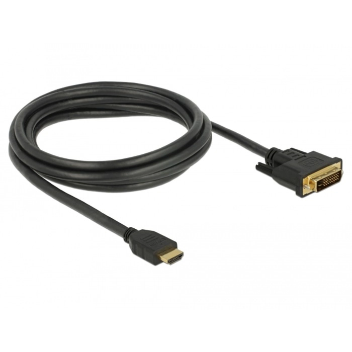 DELOCK cable HDMI  DVI 24+1 bidirectional