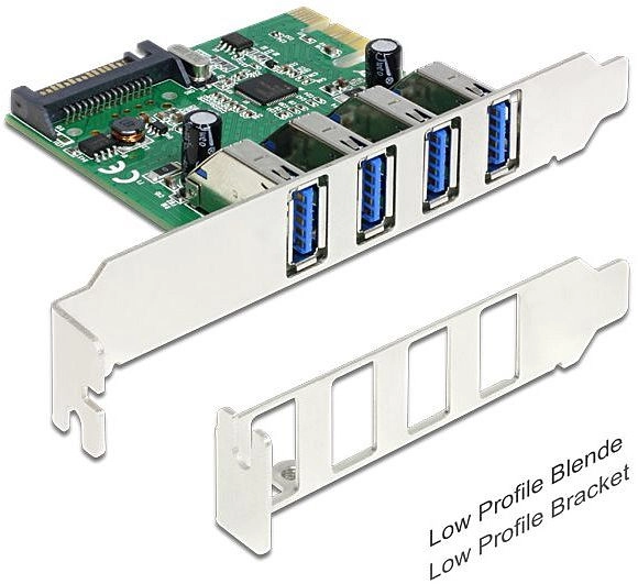 PCI Express x1 card for 4