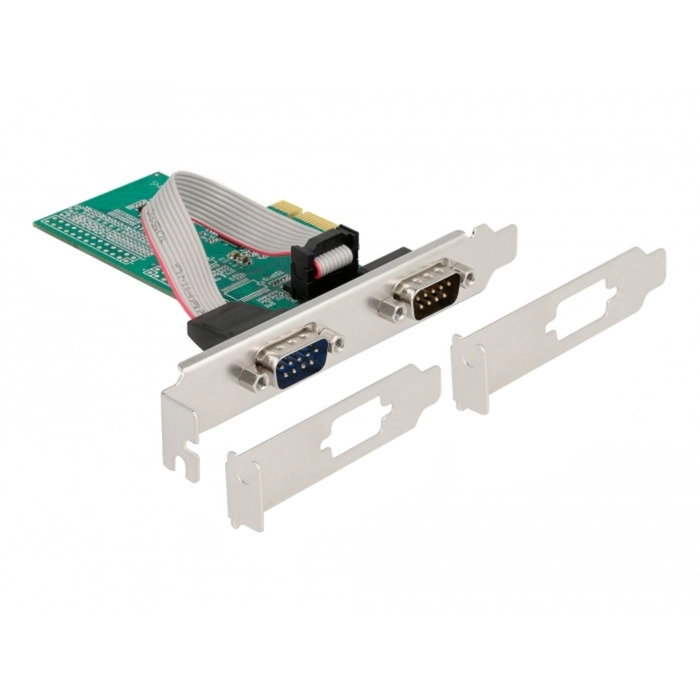 DELOCK PCI Expr Card 2x D-Sub9