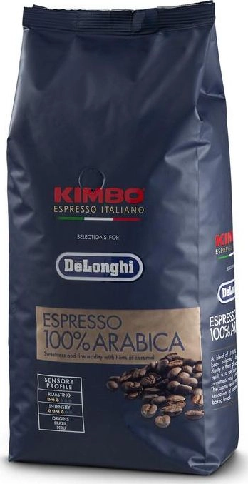 DeLonghi Kimbo Espresso coffee beans 100%