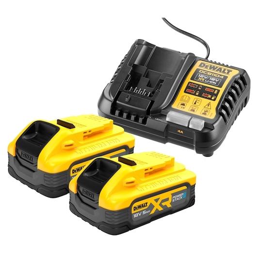 DEWALT Powerstack Battery Starter Kit DCB1104H2