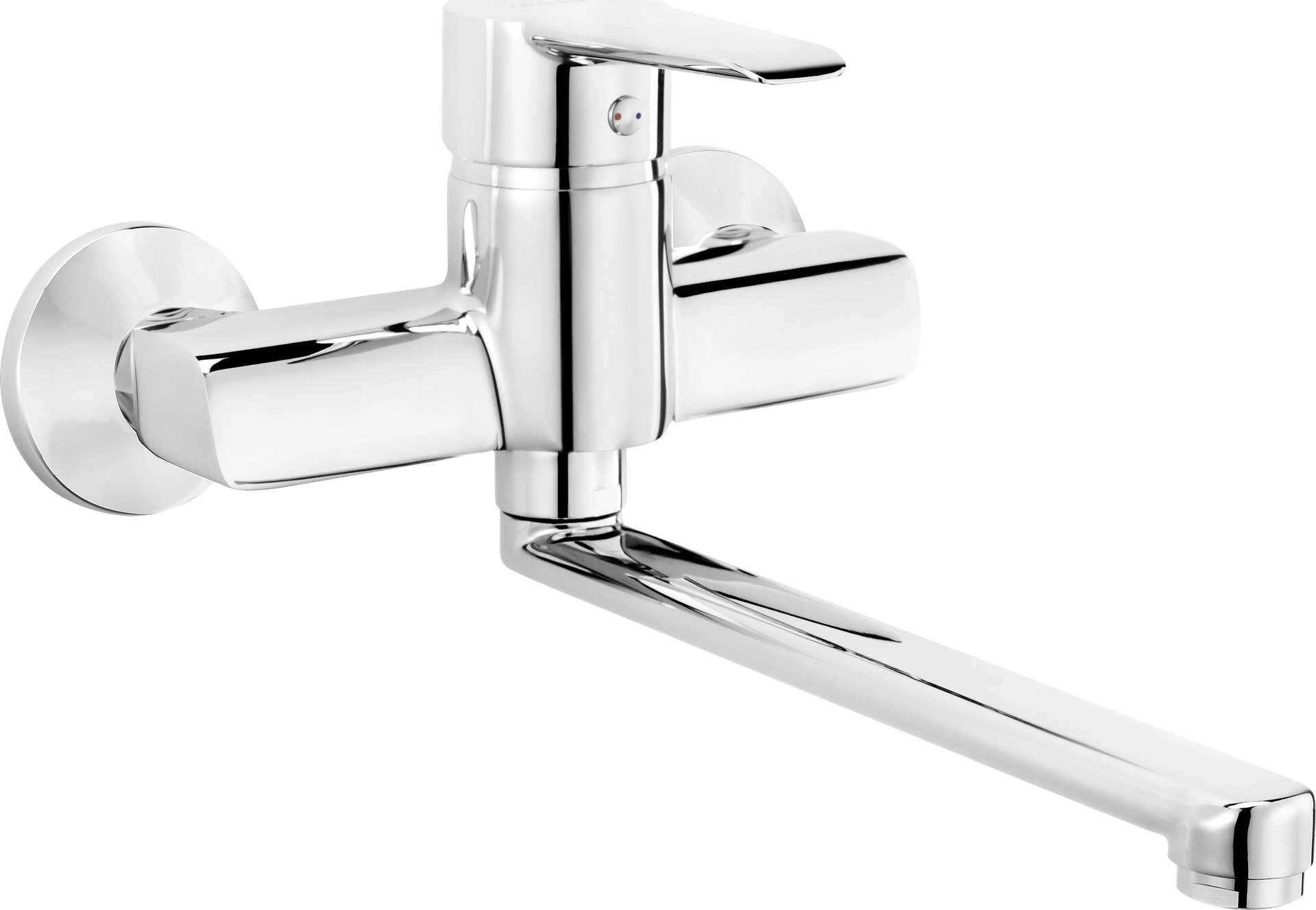 Deante Corio kitchen faucet wall-mounted chrome