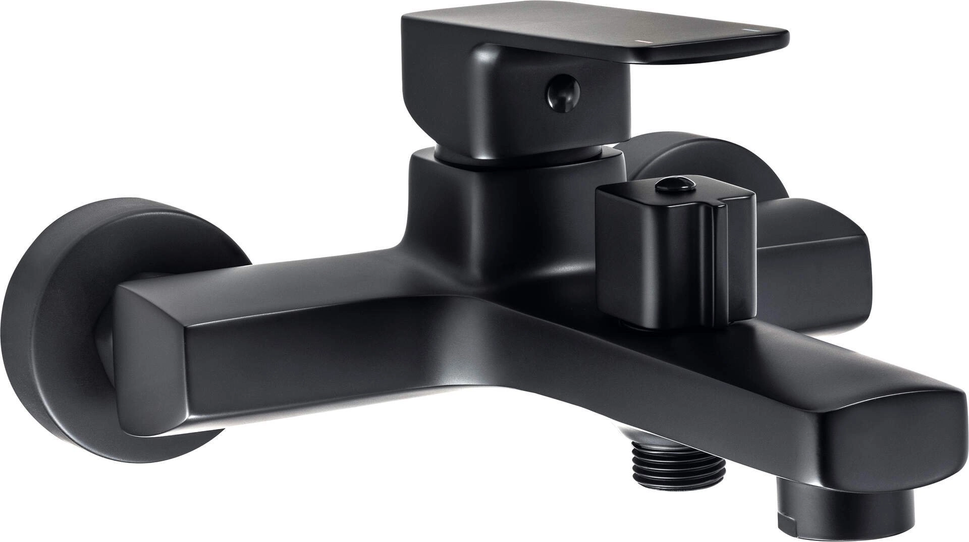 Deante Maro wall-mounted bathtub faucet black