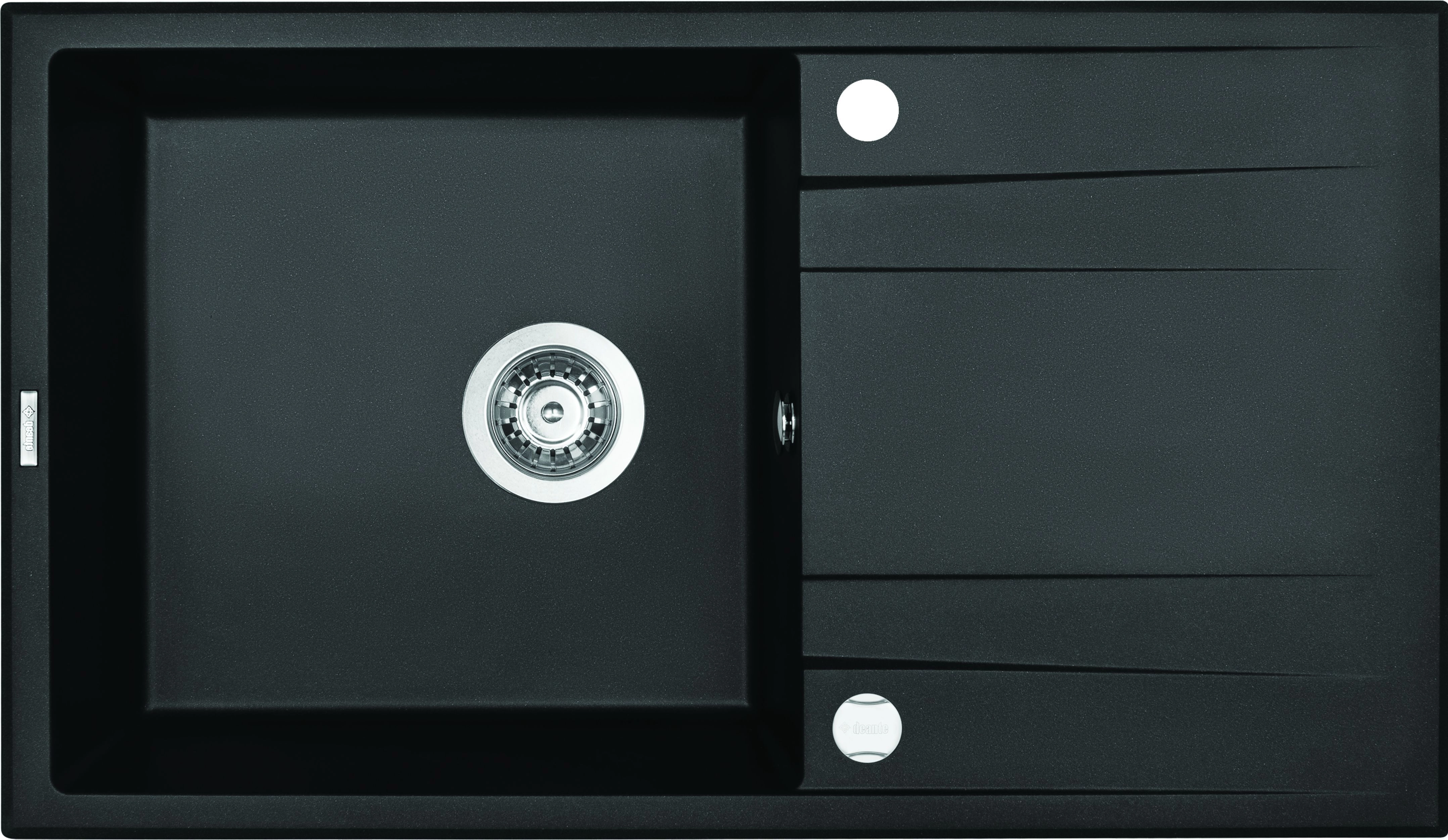 Deante sink SINK. ERIDAN GRAPHITE METALLIC
