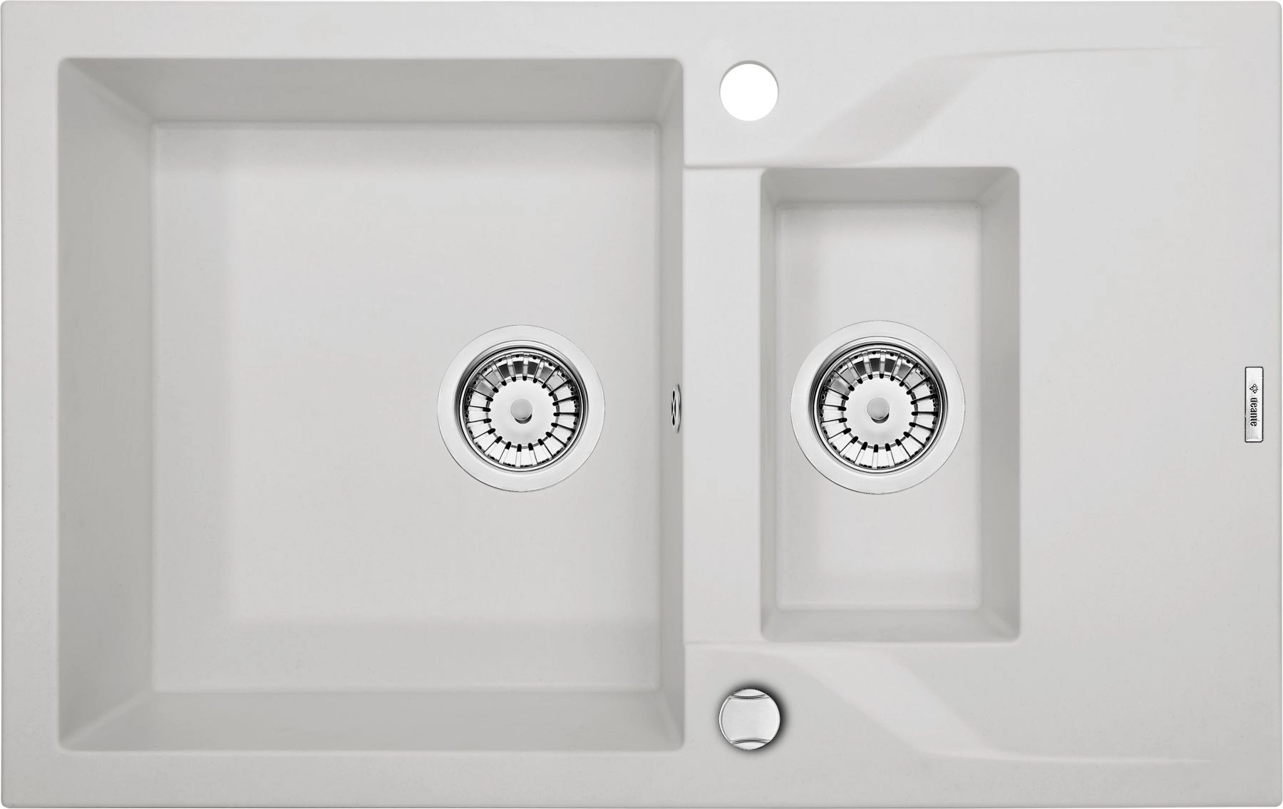 Deante 1.5-bowl Andante sink with