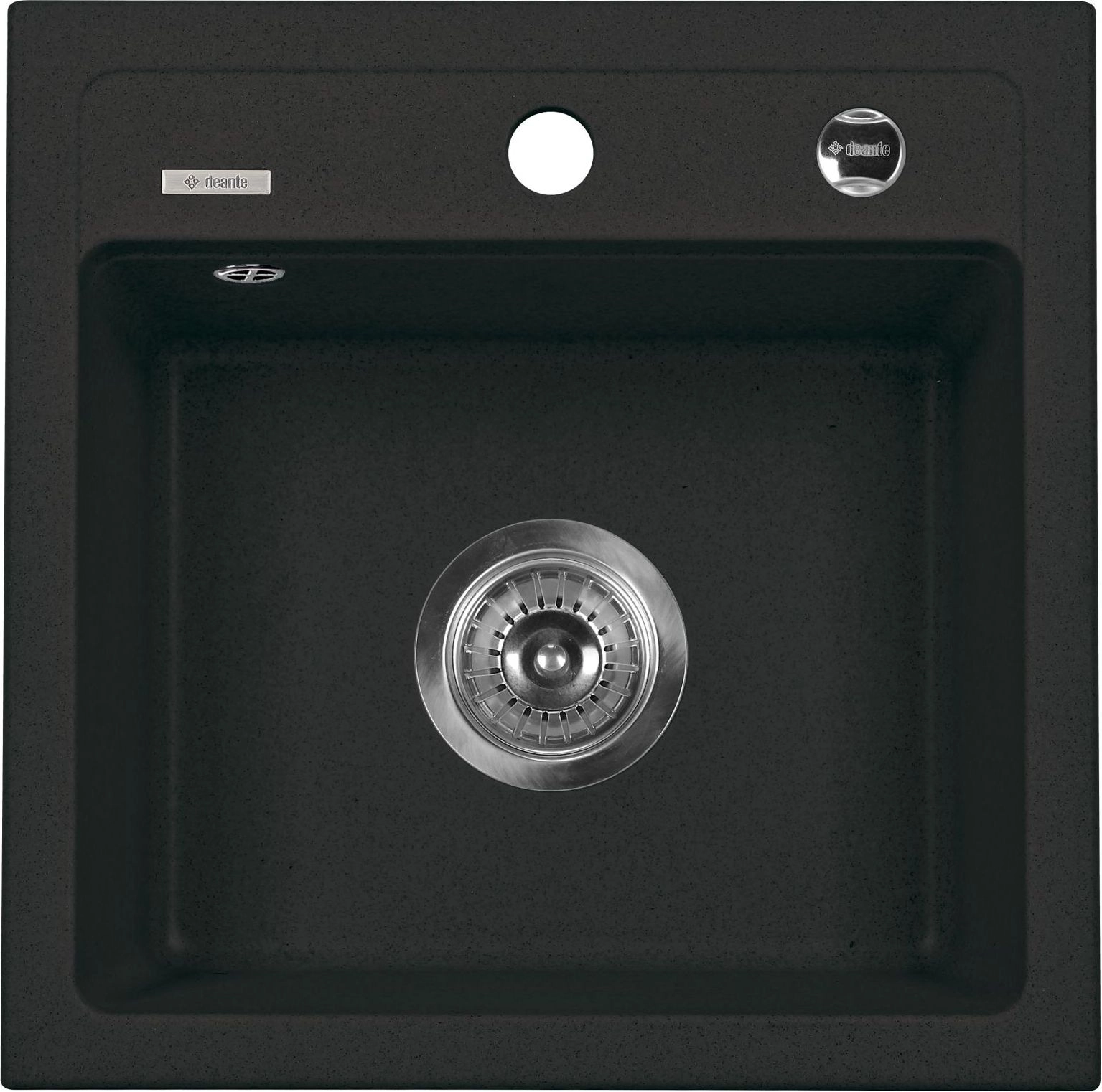 Deante single-bowl Zorba sink without drainer