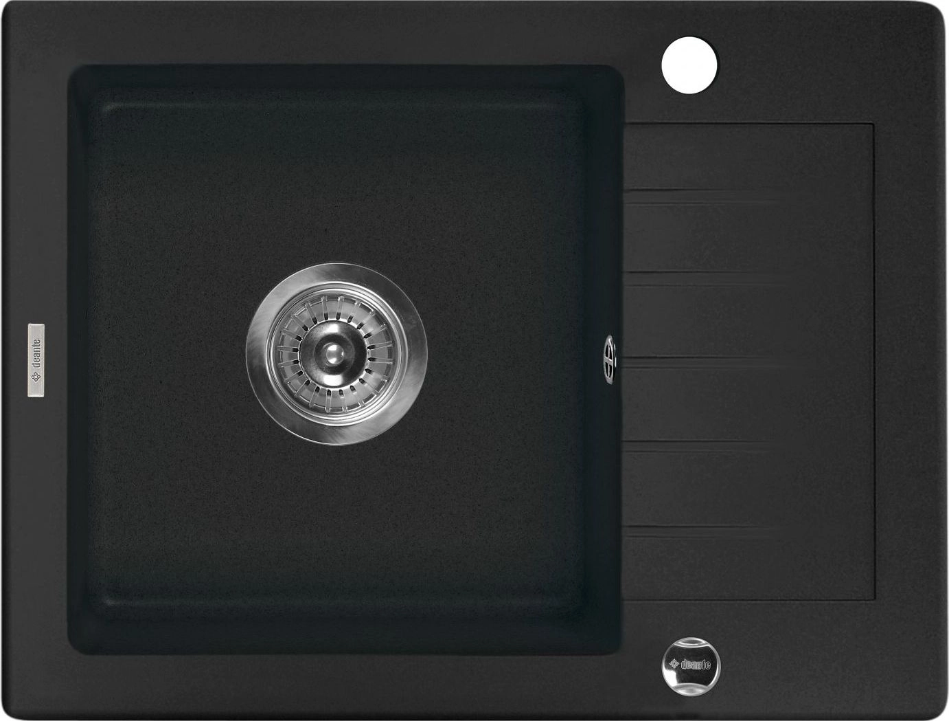 Deante single-bowl Zorba sink with short