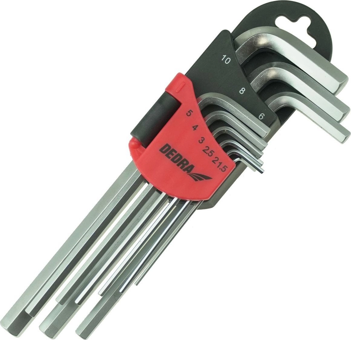 Dedra Long hexagon wrenches 1.5-10mm