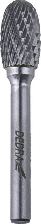 Dedra Frez trzpieniowy owalny E12x20mm trzpień