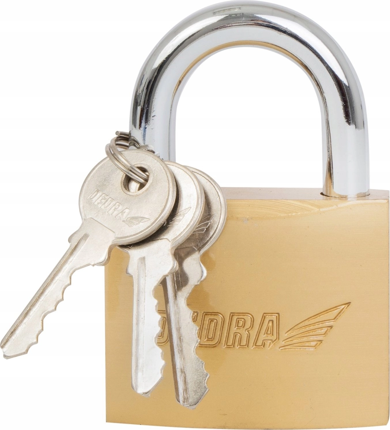 Dedra Padlock with copper coating 30mm