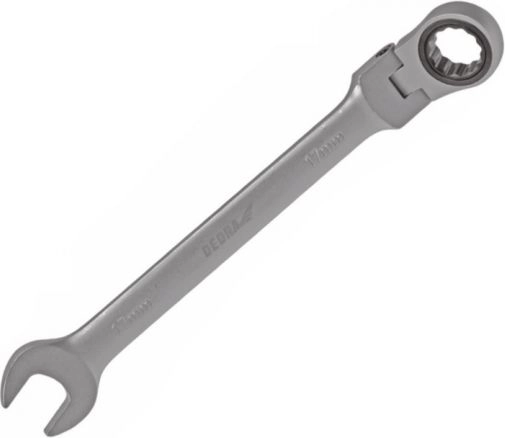 Dedra Flat-eye wrench with rattle and