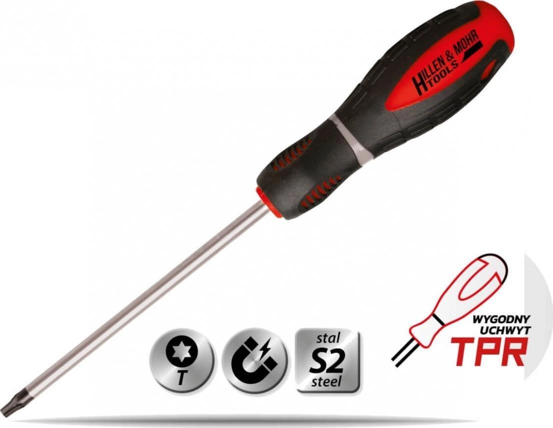 Dedra Wkrętak Torx T30x100mm  stal S2