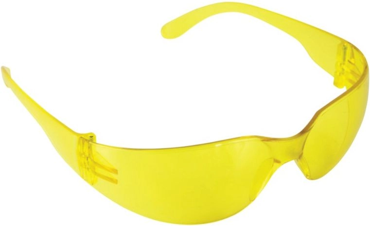 Dedra okulary ochronne z poliwęglanu żółte