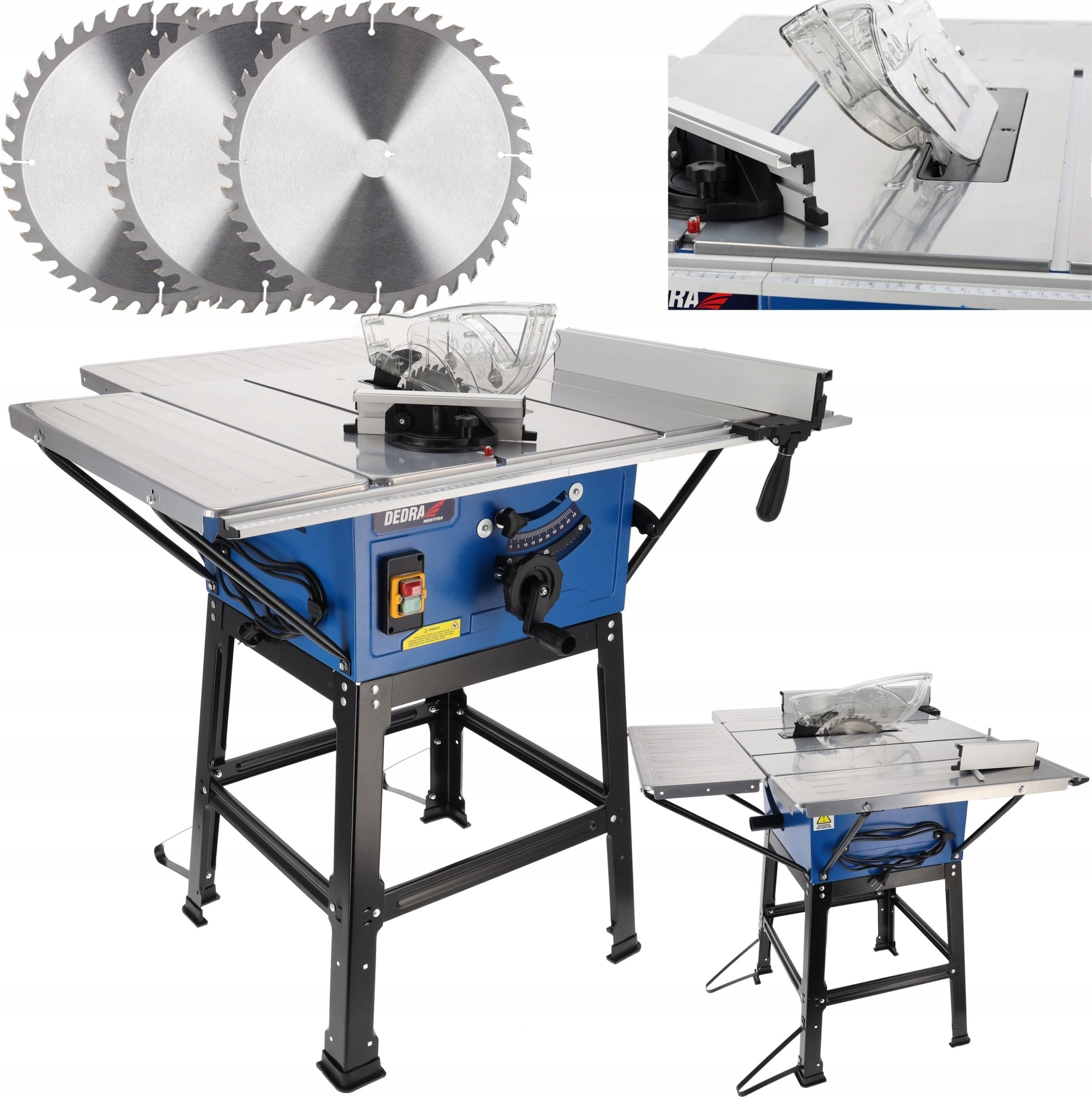 Dedra circular saw Wood saw 2000W