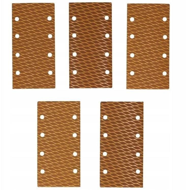 Dedra Anti-clogg sandpaper #60  92x182mm  Velcro