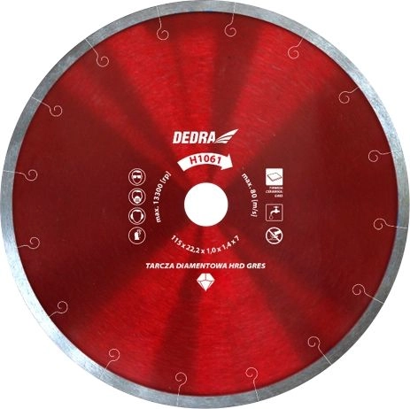 Dedra Tarcza diamentowa HRD GRES 230