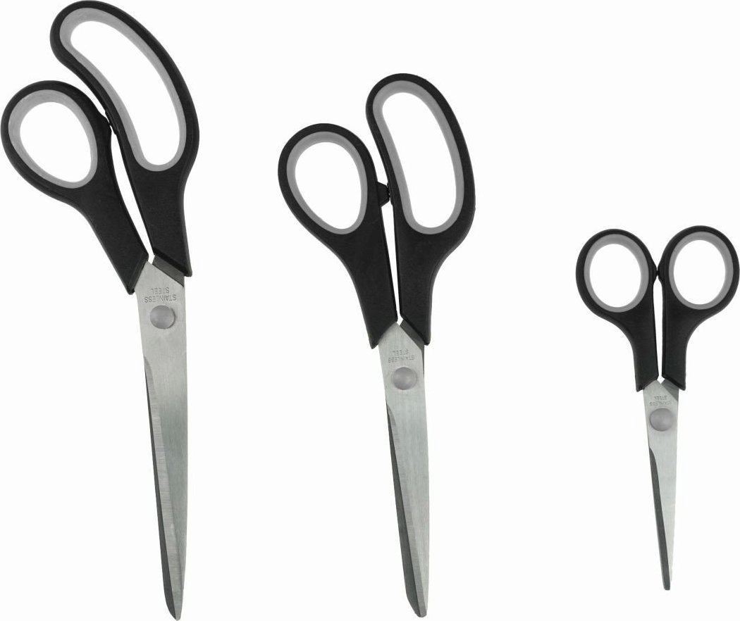 Dedra Set of scissors 3pc:140mm  215mm