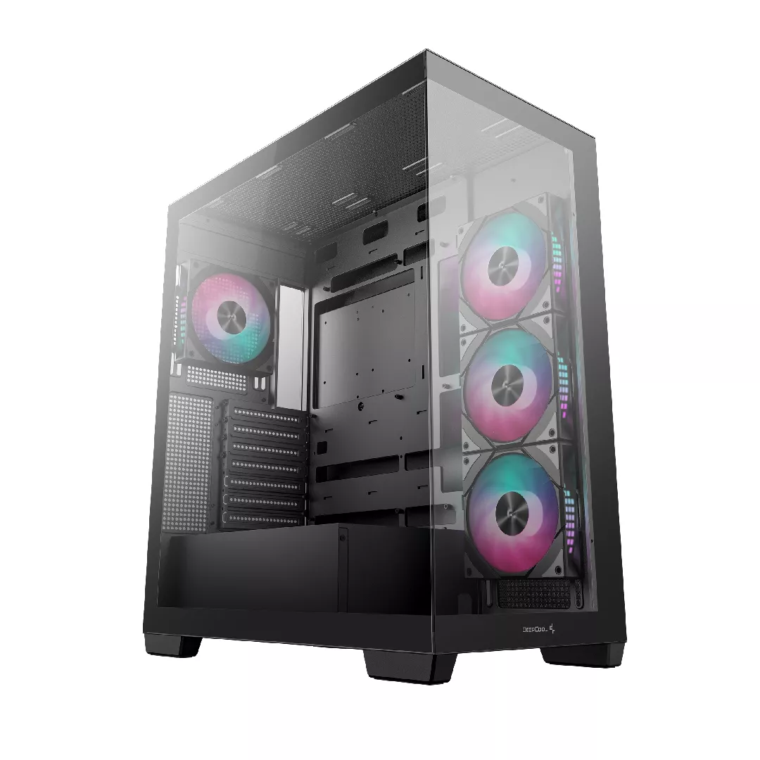 Korpuss Deepcool CG580 4F BK ATX Melns