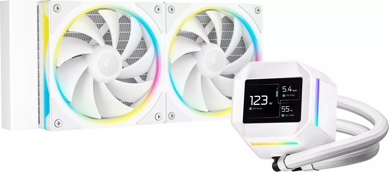 DeepCool LM240 WH white water cooling