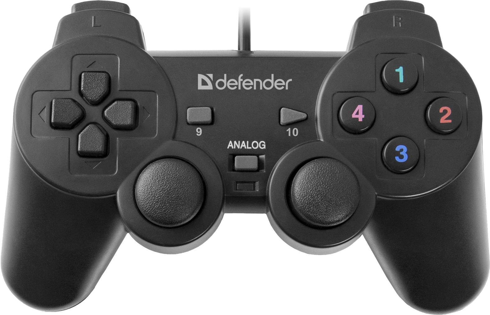 Defender Omega Black USB Gamepad Analogue