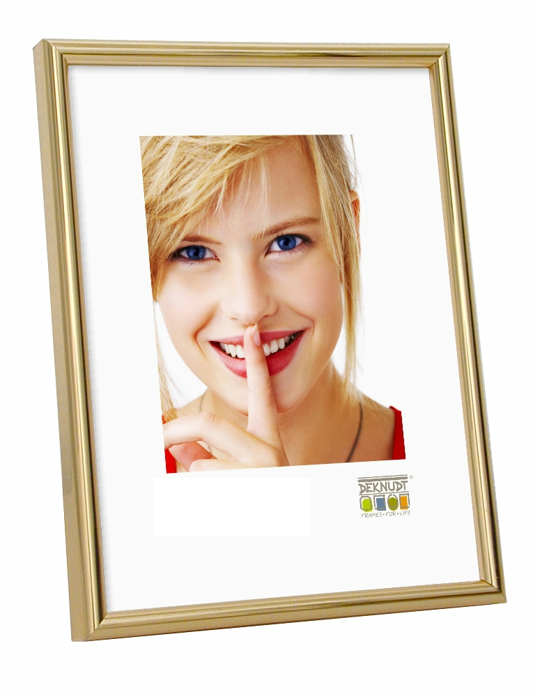 Deknudt S011A4 Single picture frame Gold