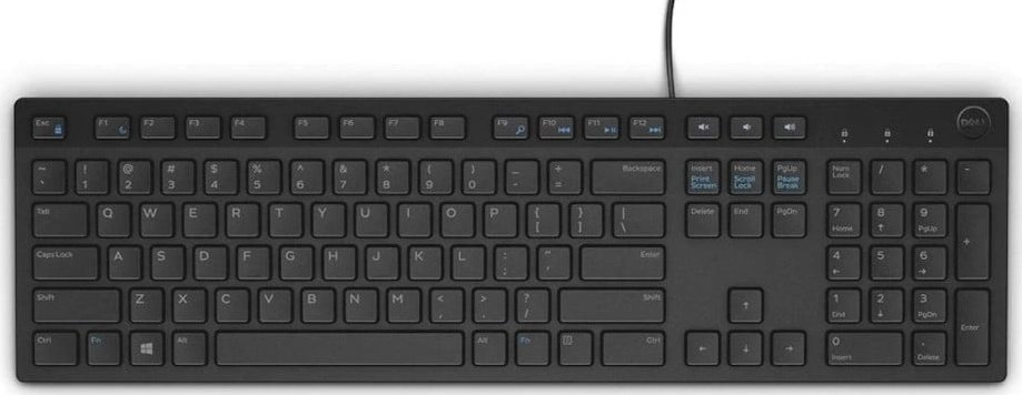 Dell keyboard KB216 UKR  black 580-AHHE
