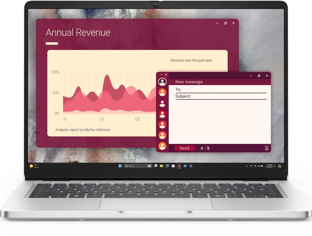 Laptop Dell Pro 14 PC14250/C5 120U/16GB/512GB