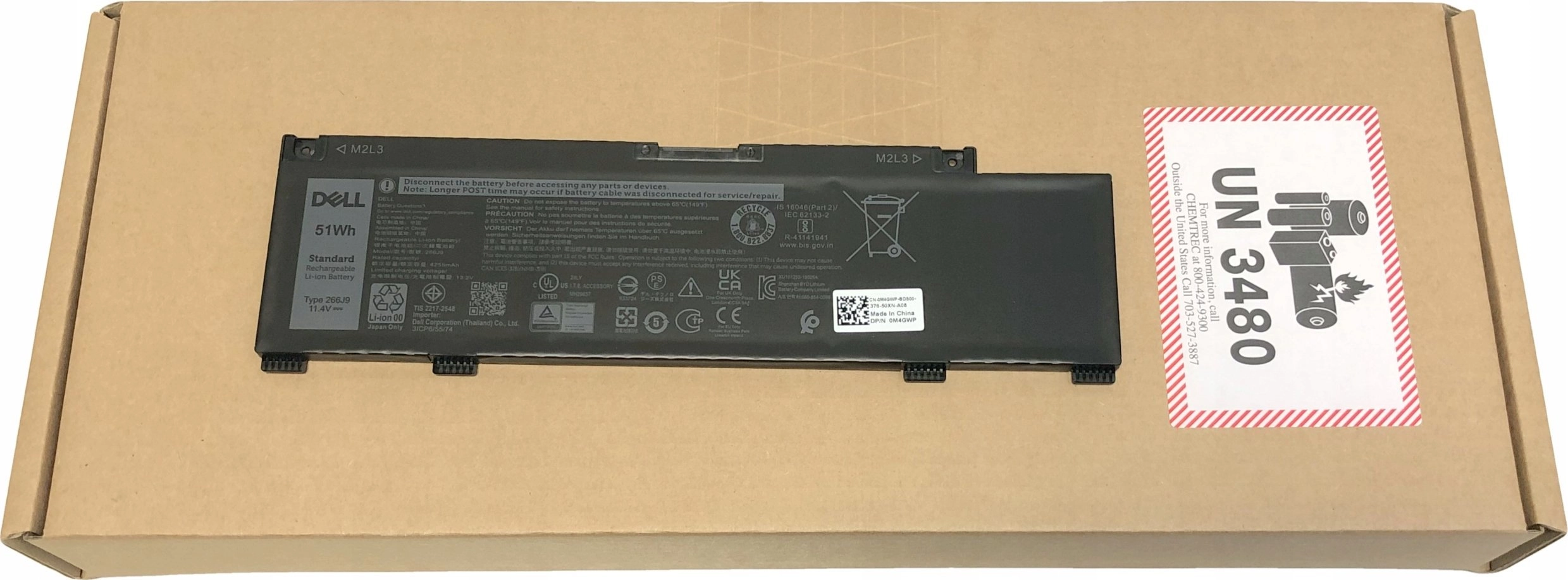 Origin Storage DELL battery DELL 3