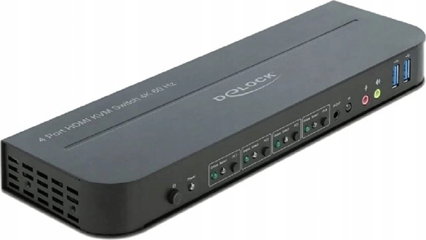 DELOCK HDMI KVM Switch 4K 60Hz