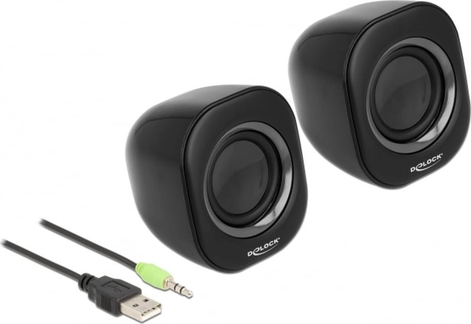 DeLOCK Mini Stereo PC Speaker with