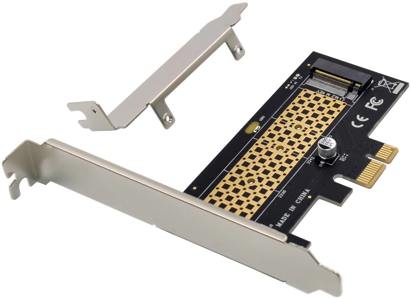 InLine® PCI Express Karte zu 1x