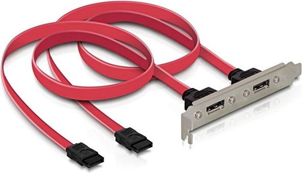 Delock PCI bracket SATA - eSATA