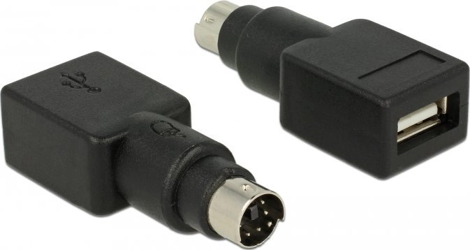 DELOCK Adapter PS/2 St  USB-A Bu