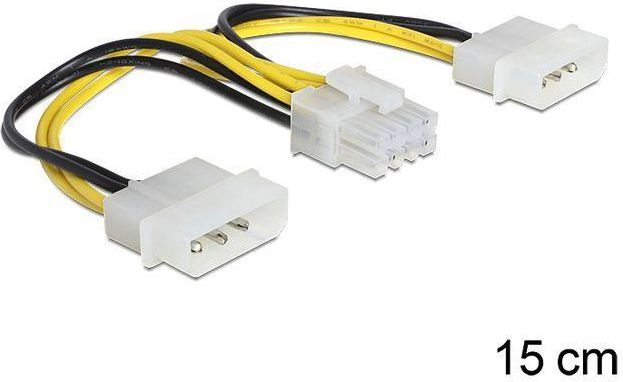Delock Power Cable 8 Pin EPS
