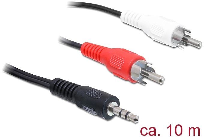 DELOCK Audiokabel 3 5mm stereo -