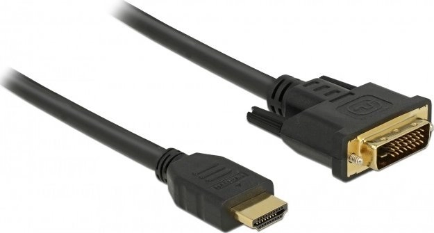 DELOCK cable HDMI DVI 24+1 bidirectional