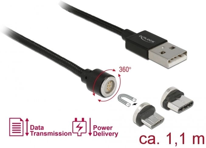 Delock Magnetic USB data and charging
