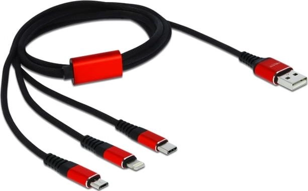 Delock USB Ladekabel 3 in 1