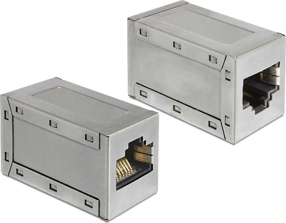 Delock adapter RJ45 socket  RJ45 socket