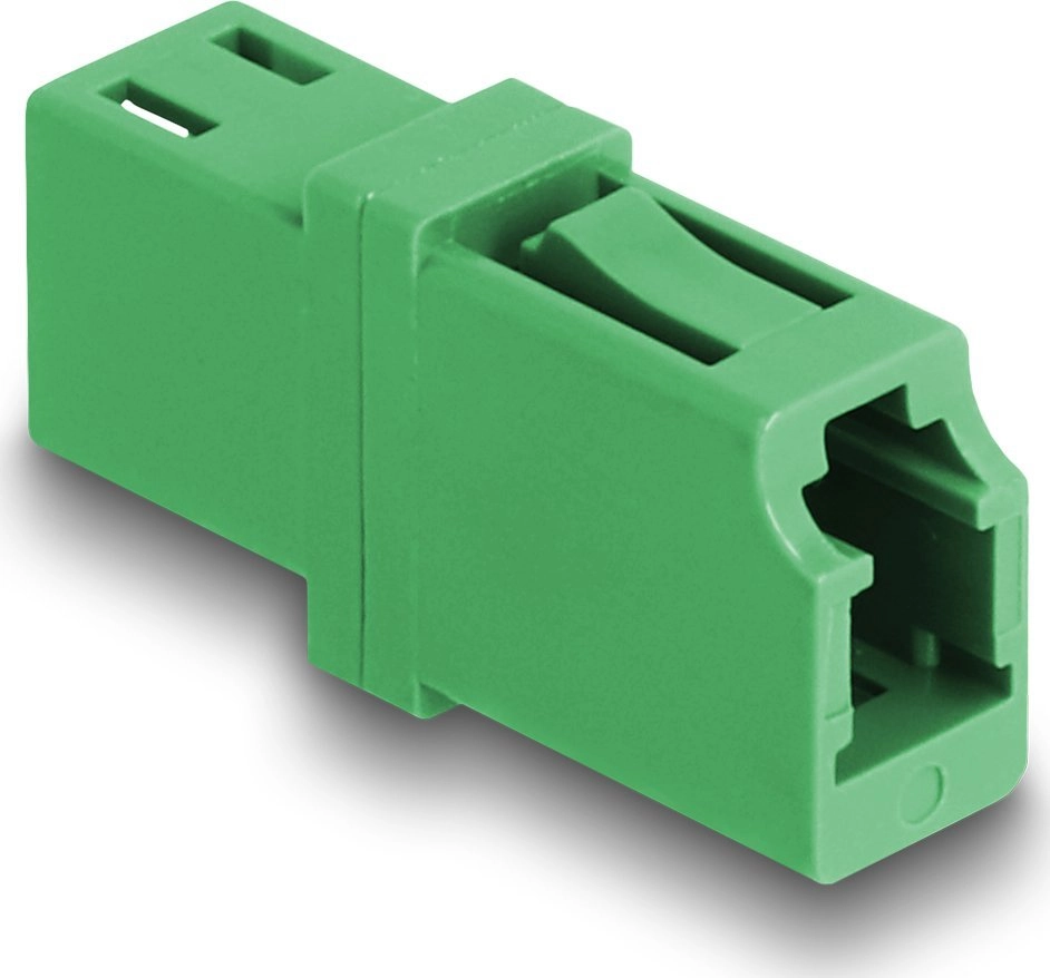 Fiber optic coupling LC simplex socket