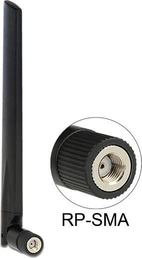 DELOCK Antenne WLAN RP-SMA 802.11